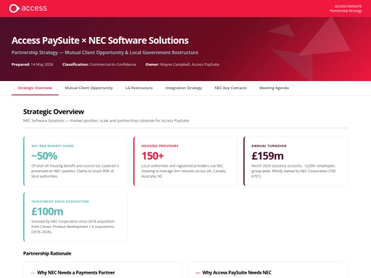 NEC screenshot