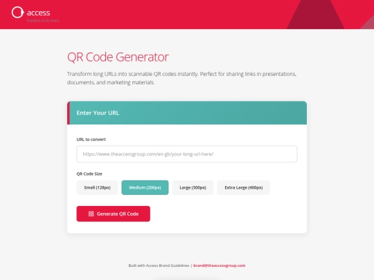 QR screenshot