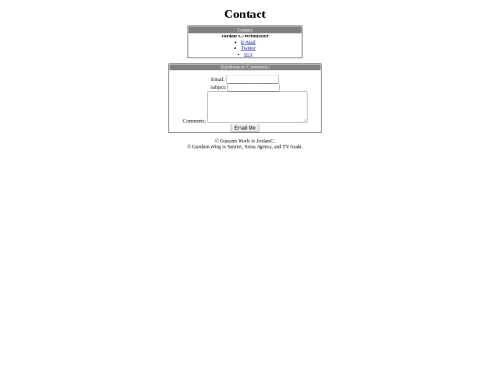 contact screenshot
