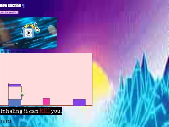 NewSection screenshot