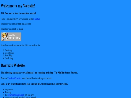 index screenshot