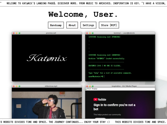 KATØNIX Landing Page screenshot