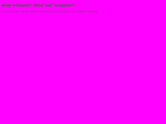 webmaster screenshot