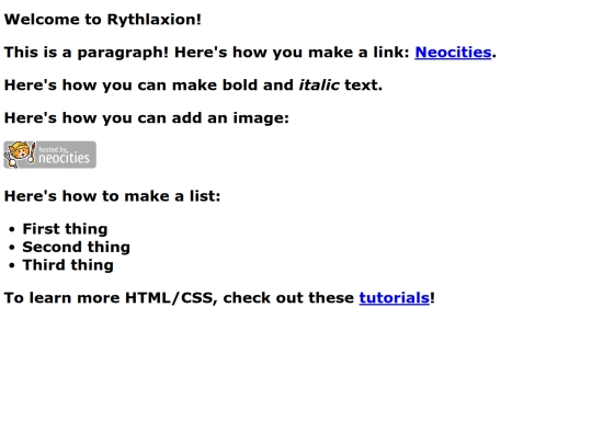 index screenshot