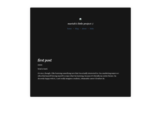 first-post screenshot