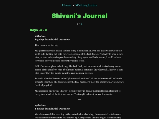 chaptered/shivanis-journal-01 screenshot
