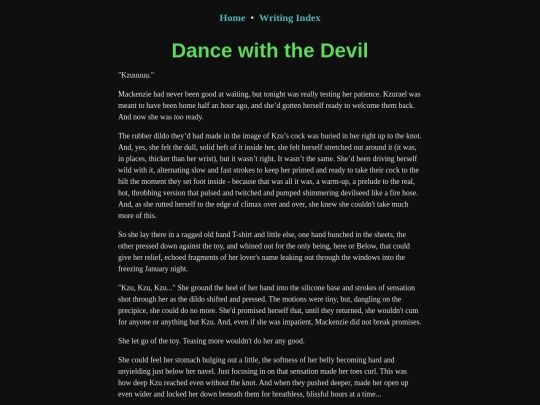 oneshots/dance-with-the-devil screenshot