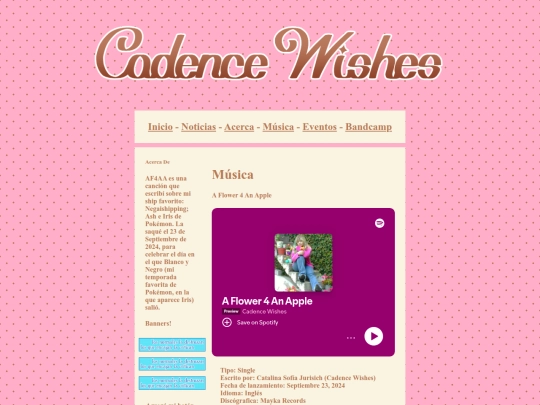 es-AR/music/05aflower4anapple screenshot