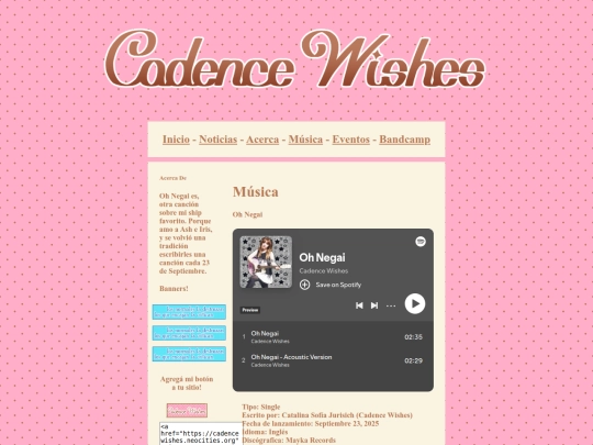 es-AR/music/10ohnegai screenshot