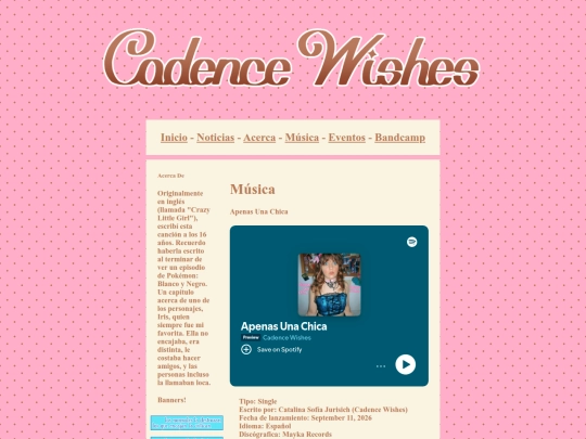 es-AR/music/14apenasunachica screenshot