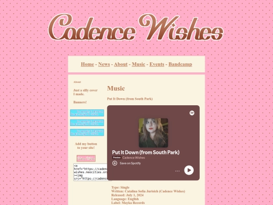 music/03putitdown screenshot