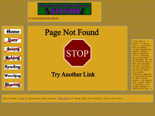 not_found screenshot