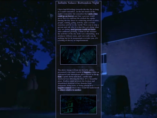 night-time screenshot