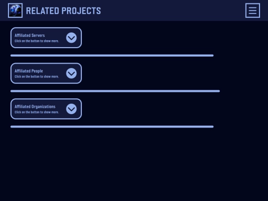 projects screenshot