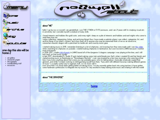 aboutme screenshot