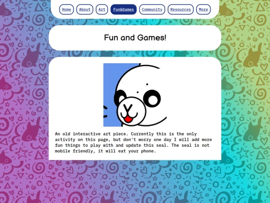 games screenshot