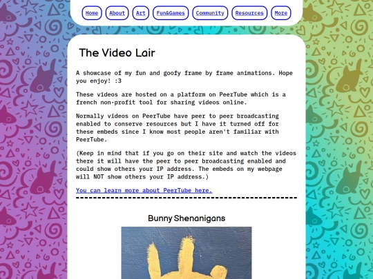 videos screenshot