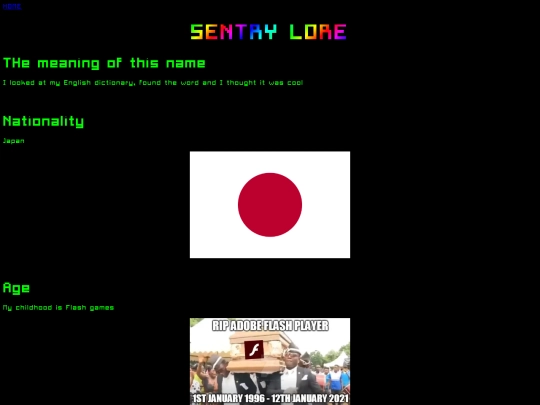 lore screenshot