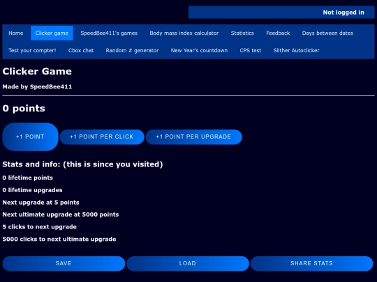clicker screenshot