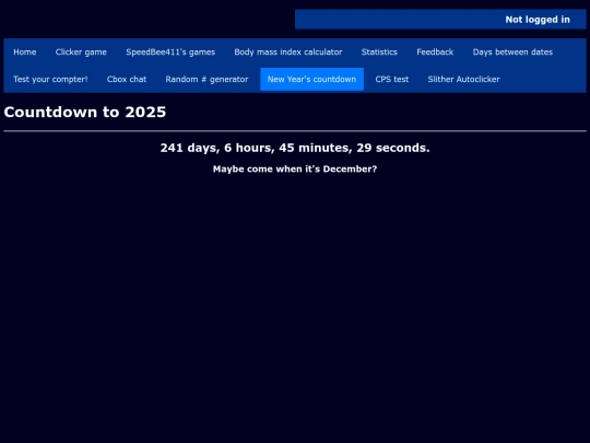 countdown screenshot