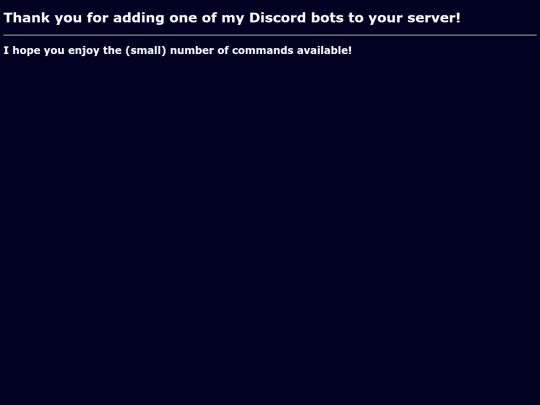 discord/thanks screenshot