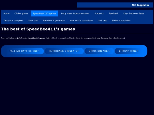 games screenshot