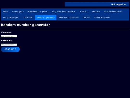 numbers screenshot