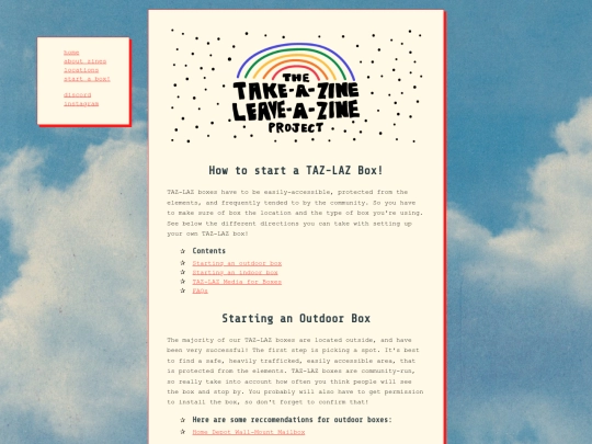 start screenshot