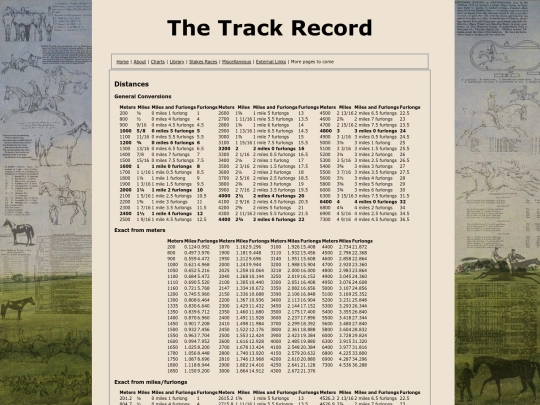 distances screenshot