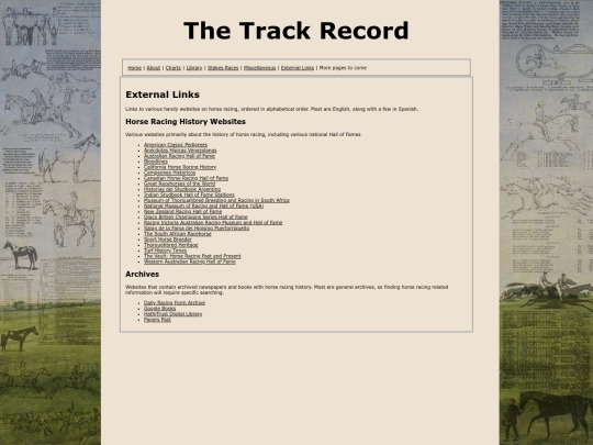 links screenshot