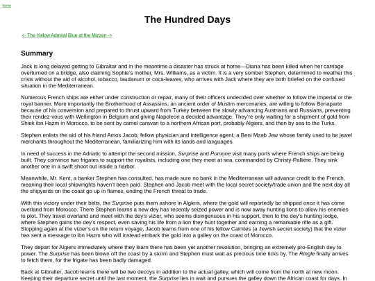 master-and-commander/the-hundred-days screenshot