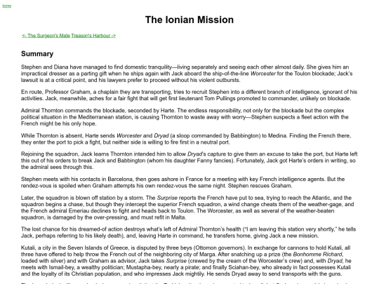 master-and-commander/the-ionian-mission screenshot