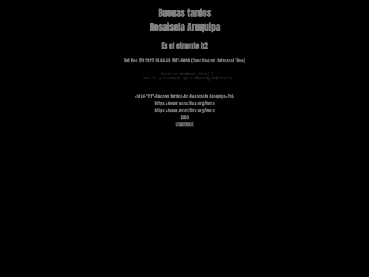 hora screenshot