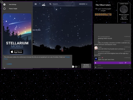 observatorium screenshot
