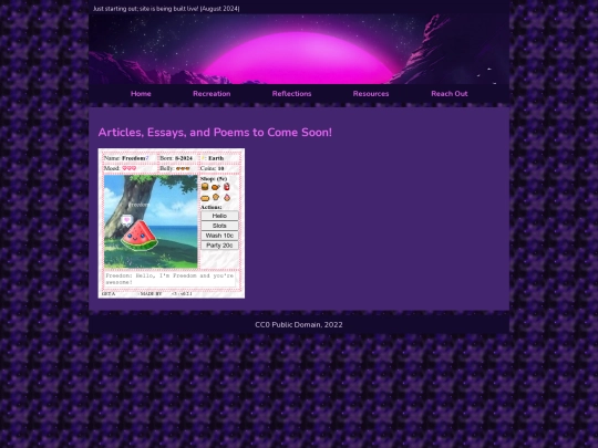 reflections screenshot