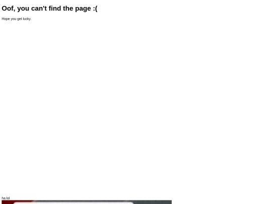 not_found screenshot