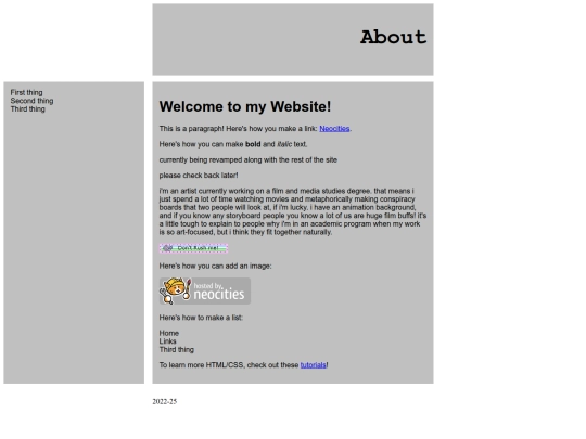 aboutexperiment screenshot
