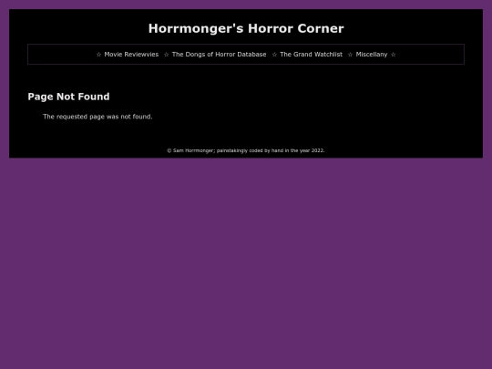 not_found screenshot