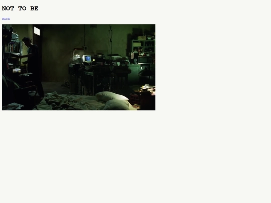 week1/demo1/nottobe screenshot