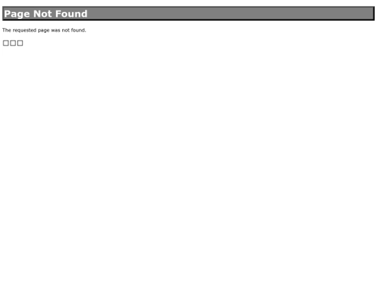 not_found screenshot