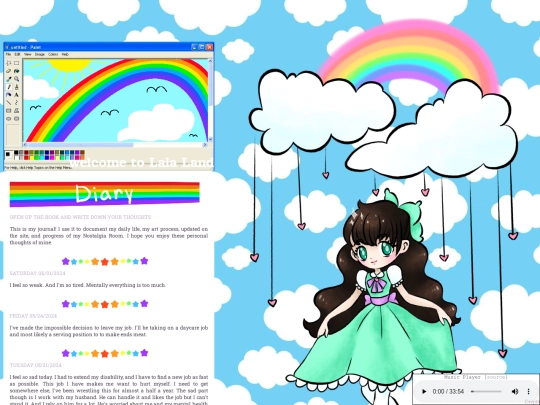 diary screenshot