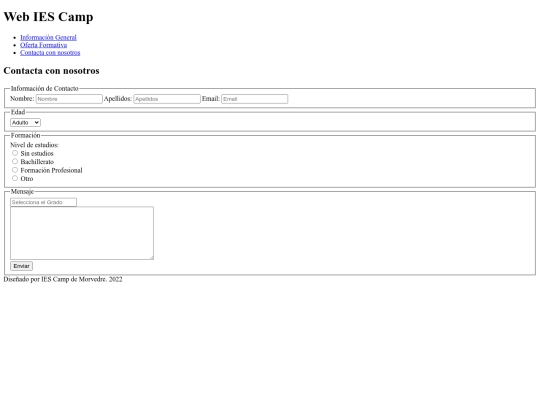 contacta screenshot