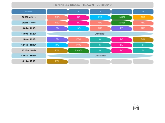 horario_clases screenshot