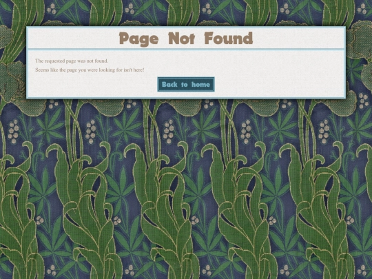 Blog screenshot