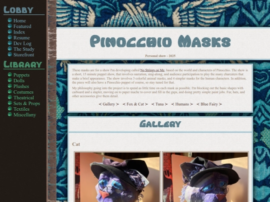 Costumes/Pinocchio_Masks screenshot