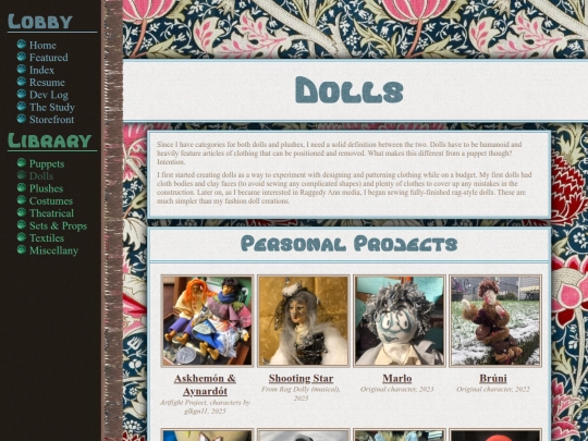 Dolls screenshot