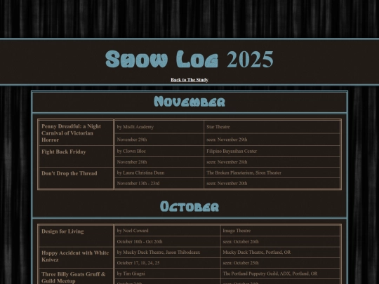 JunkDrawer/2025show_log screenshot