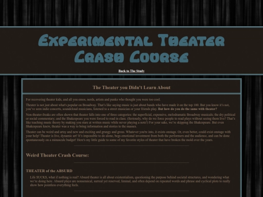 JunkDrawer/experimental_theater screenshot