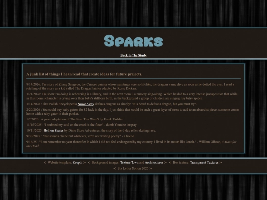 JunkDrawer/sparks screenshot