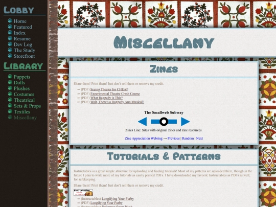 Miscellany screenshot